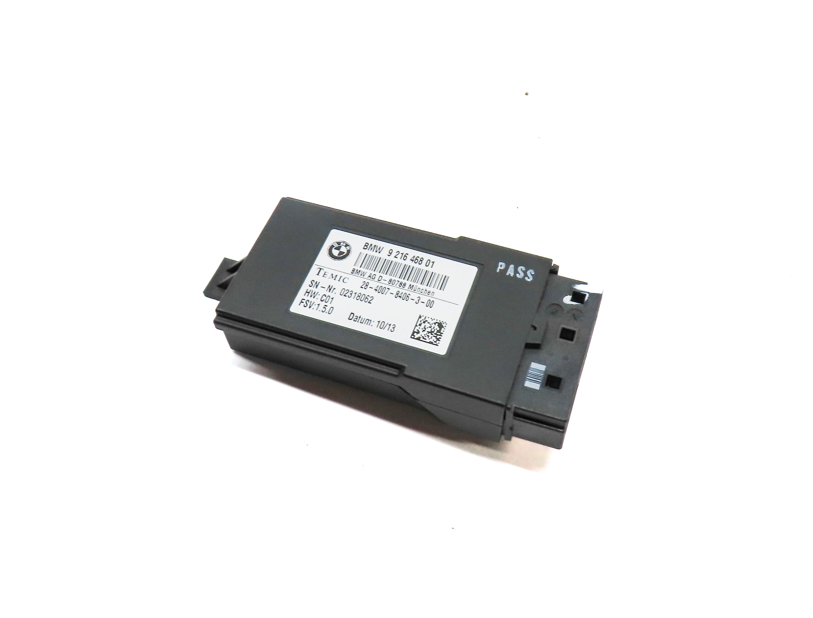 2014 BMW X3 (F25) REAR HEAT HEATED SEAT CONTROL MODULE — exact item pictured